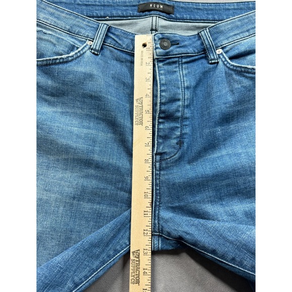 Neuw Denim Ray Tapered Stretch Jeans Ocean Blue Wash Men’s Size 36x32 Revolve - Picture 6 of 16